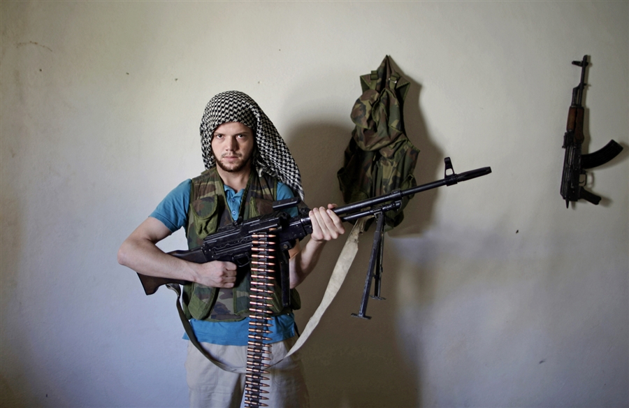 Yeah, he looks genuine, posing in his bedroom.