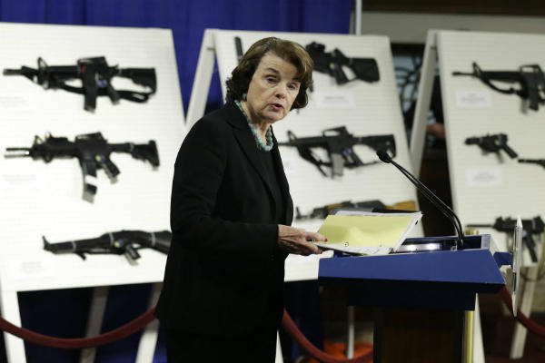 Dianne Feinstein: The other Jew after your guns.