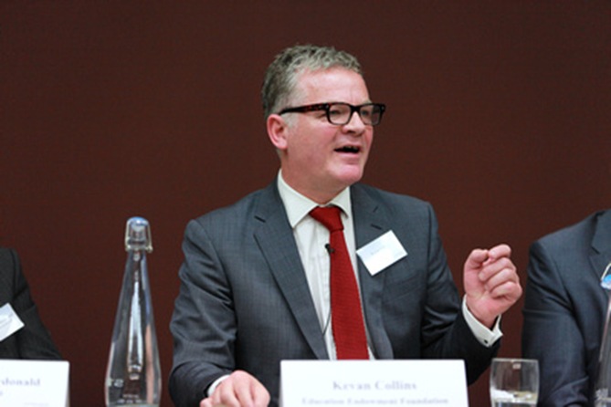 Dr Kevan Collins, Chief Executive of the Education Endowment Foundation