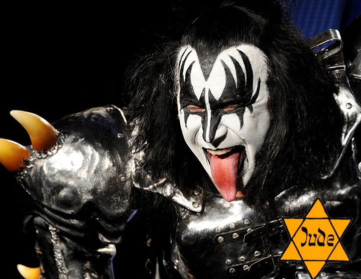 Gene Simmons: Can you imagine anything gayer than KISS? Seriously, this was way worse than Marilyn Manson.