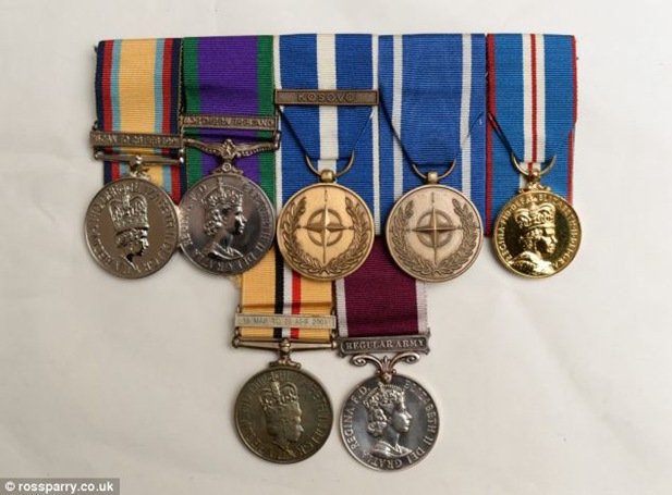 Mr Coulson had an 'exemplary record', risking his life in both Gulf Wars