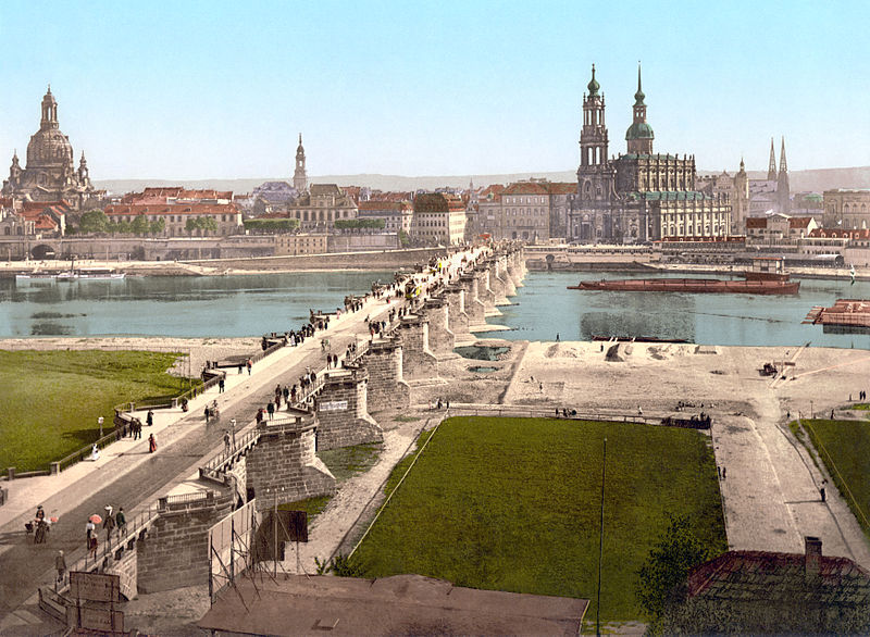Dresden in the 1890s.