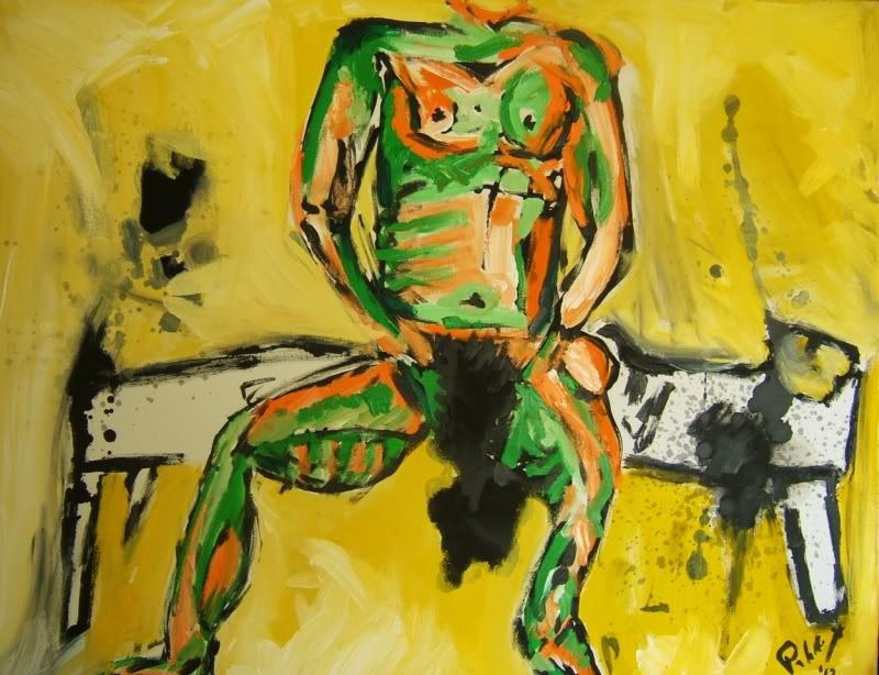 Someone_on_a_bed_pablo_Saborio_painting