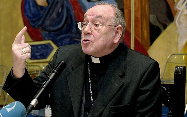 Spain’s newly appointed cardinal to Rome has insisted homosexuality can be cured with treatment and likened it to other “bodily deficiencies” such as high blood pressure. Spain’s newly appointed cardinal to Rome has insisted homosexuality can be cured with treatment and likened it to other “bodily deficiencies” such as high blood pressure.