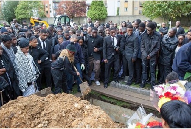 Blacks at a funeral Blacks at a funeral
