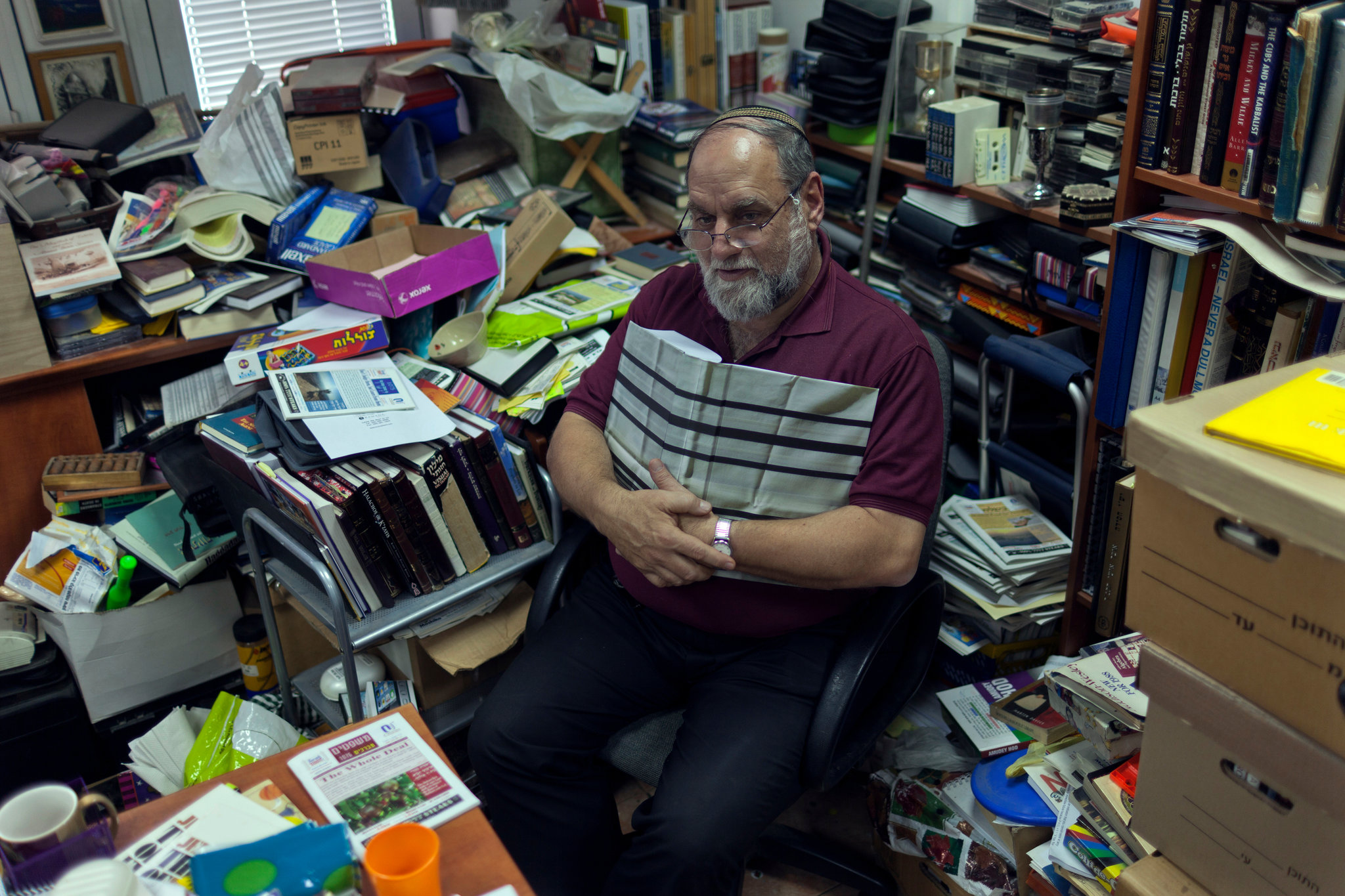 Phil Chernofsky lives in the traditional Jewish fashion: in his own filth.