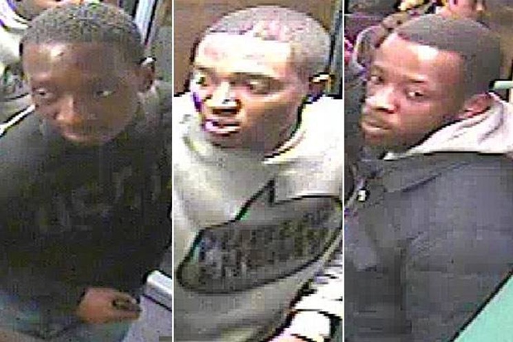 Shaqueil Samuels, 19, Abebambo Karumwi, 18 and Roland Mubenga, Shaqueil Samuels, 19, Abebambo Karumwi, 18 and Roland Mubenga,