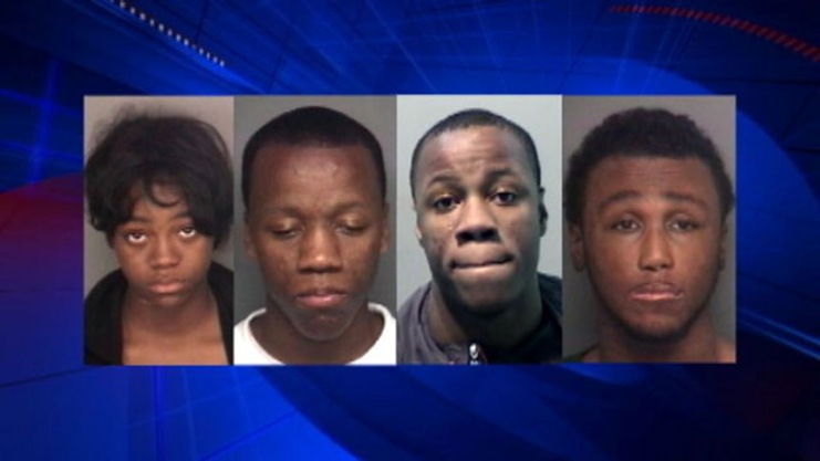 Tenisha Jackson, 19; Larry Johnson, 20; Rashawn Johnson, 19; Keeshon Lake, 19 Tenisha Jackson, 19; Larry Johnson, 20; Rashawn Johnson, 19; Keeshon Lake, 19