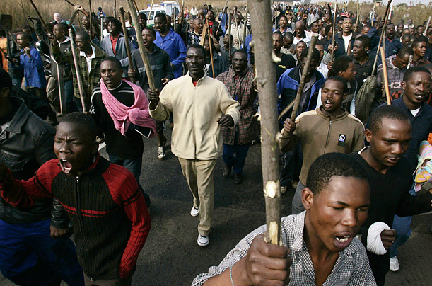 Typical oppressed victims, who cannot succeed in life because they are so oppressed and victimized.