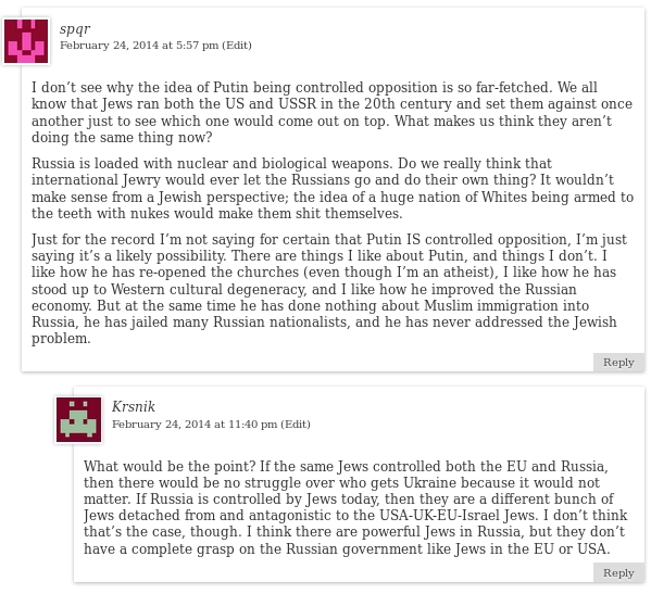 This is an example of reasonable discussion.