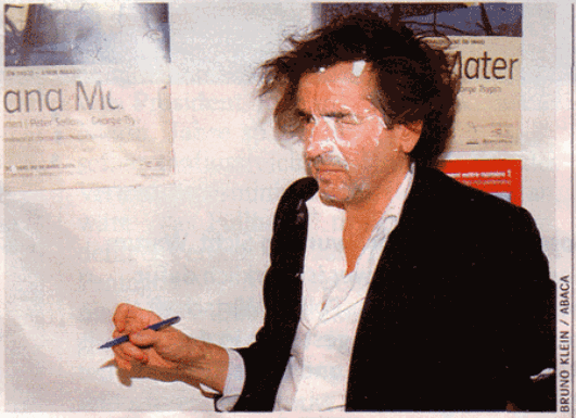 Bernard Henry Levi cake