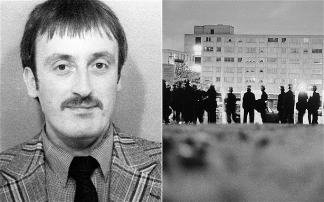 PC Keith Blakelock, left, was killed during the violent disorder on Broadwater Farm housing estate, right PC Keith Blakelock, left, was killed during the violent disorder on Broadwater Farm housing estate, right