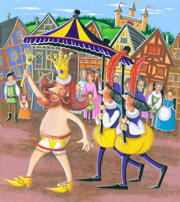 In other news, People Magazine has declared the Emperor to be the year's best dressed man.