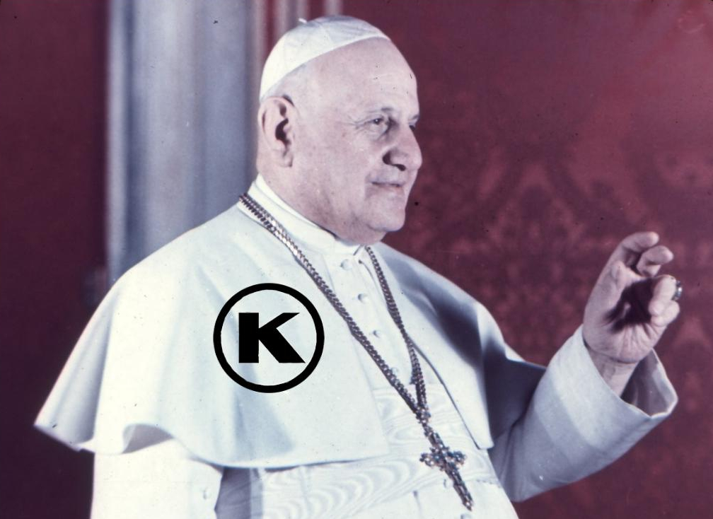 John XXIII, the first of the hard-core kosher popes.