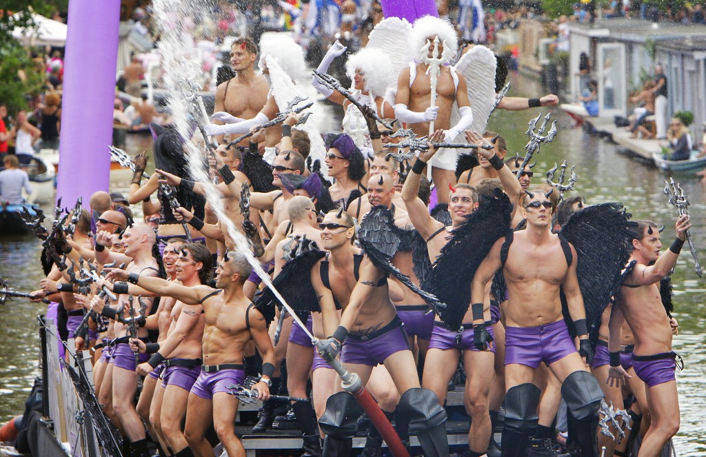 AMSTERDAM-GAY PRIDE-CANAL PARADE