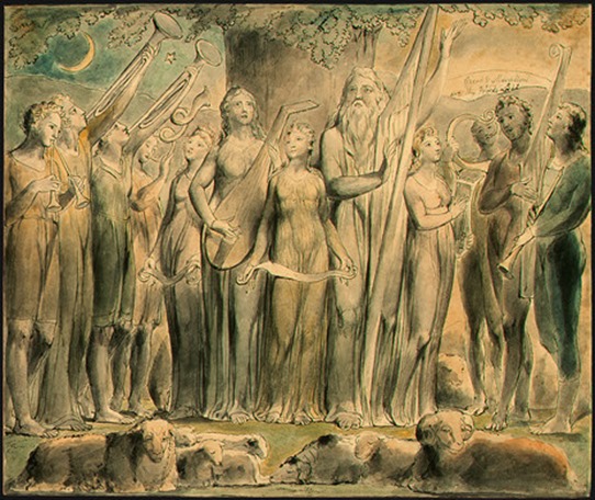 william-blake-job-and-his-family-restored-to-prosperity william-blake-job-and-his-family-restored-to-prosperity