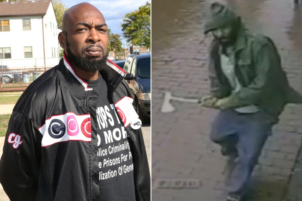 Queens chapter leader of the New Black Panther Party, Frank Sha Francois and ax-man Zale Thomspon may in fact be the same guy.