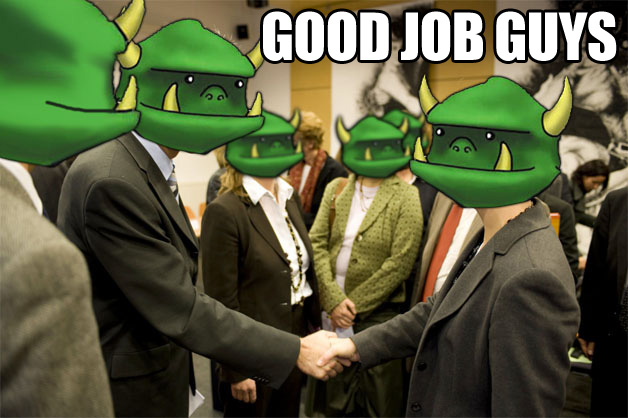 Trollin ain't easy but somebody's gotta do it.