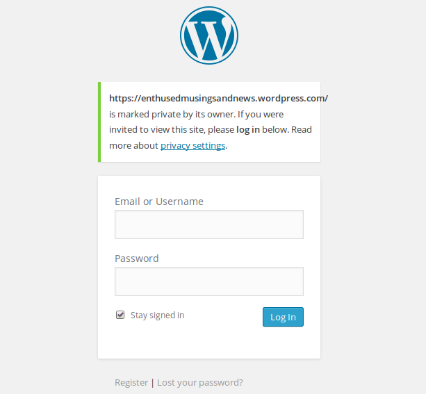 But John, how will the girls on your friend's list find out about all your interesting and unique perspectives now? You know that girls only kiss boys because they find their opinions interesting, don't you Johnny?