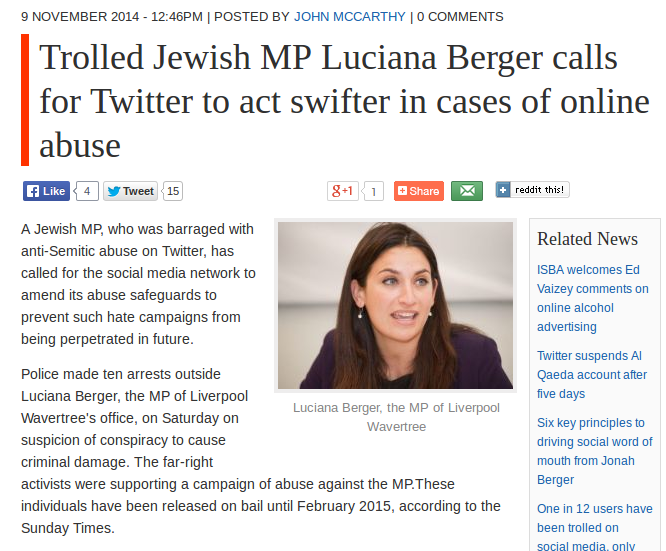 Another snake article from the sickening Jew media.