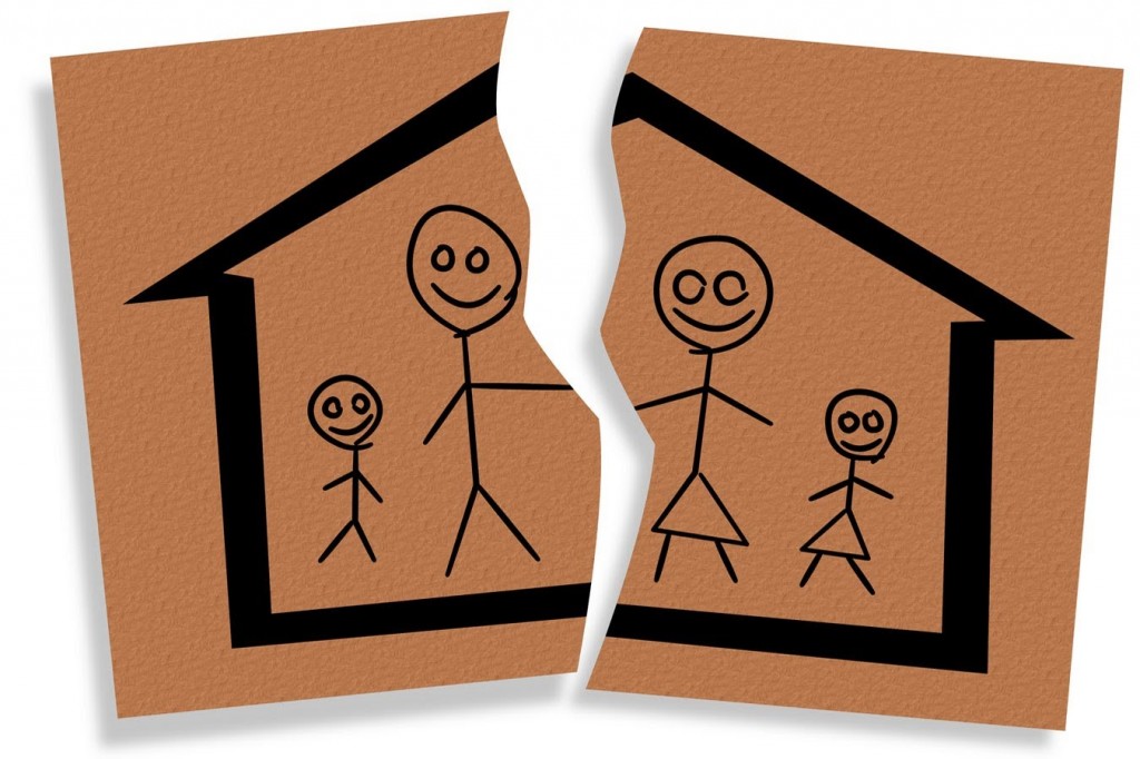     Youngsters today are four times more likely to see their parents break up than those in the 1960s.