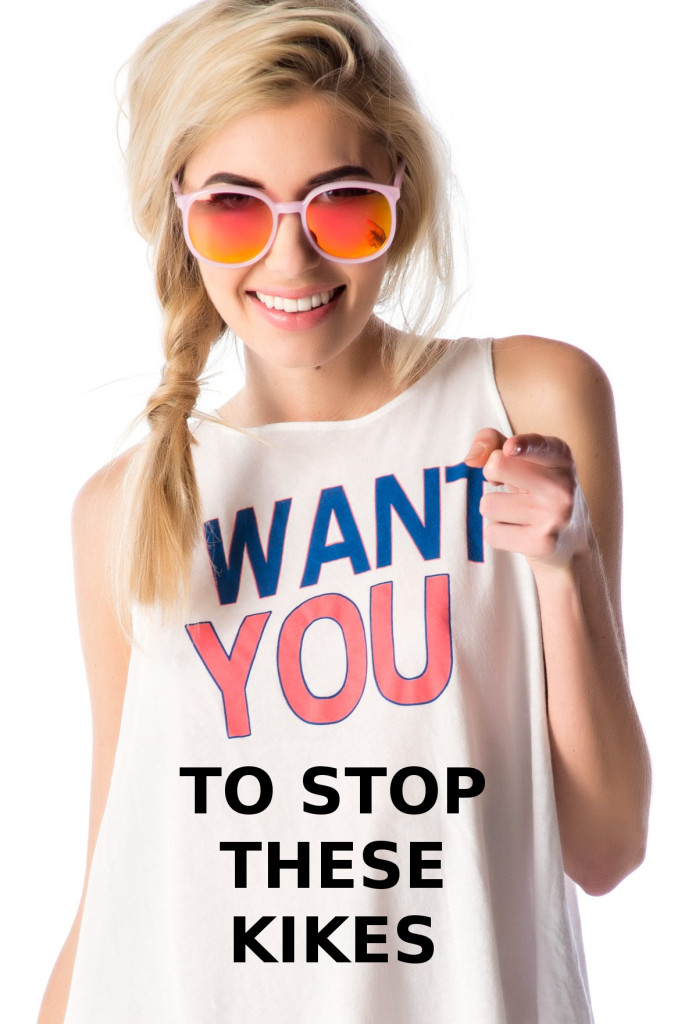 Knowing is half the battle.  the other half of the battle is stopping these kikes.  I can't do it alone, brothers. 