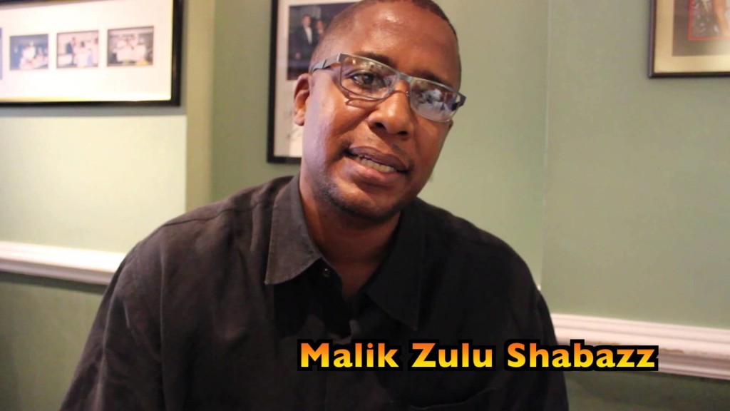 Malik Zulu Shabazz is a for real nigga who claims to have once read a book, before he realized books were part of the White devil magic spell.
