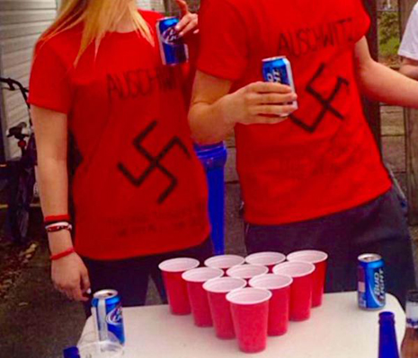 These kids need a heavy dose of Holocaust history.