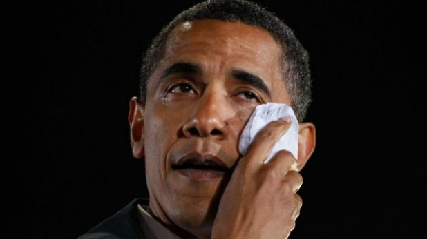 Black President Obongo sheds tears over the fact that his immigration reform continues to meet opposition in court.