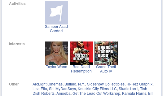 He likes cuckolding, kid's shows, porno and video games