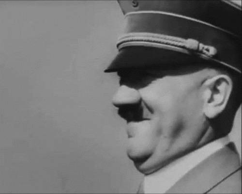 hitler smile