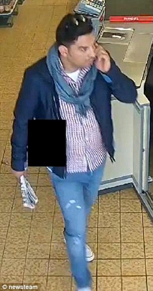 The thieves are obviously used to doing this and have a strategy worked out between them.