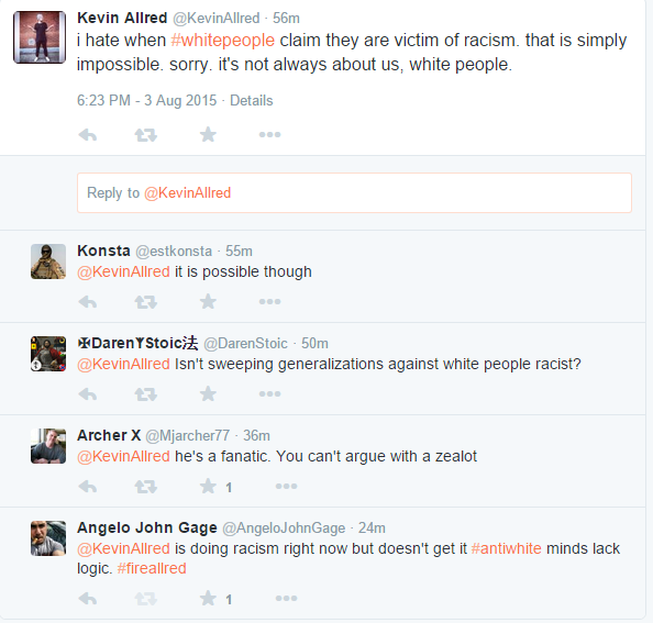 AllredRacismImossible