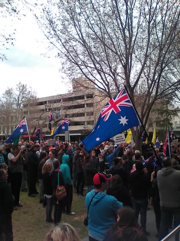 Nowhere to hid from Aussie pride in Bendigo