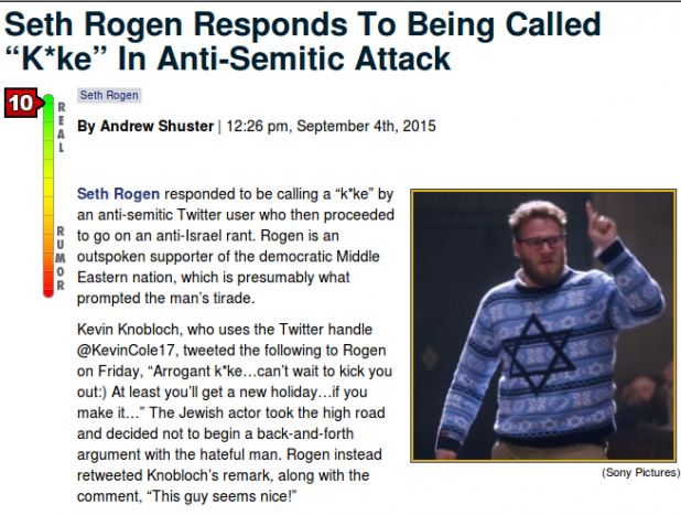 Earlier this month his LOLCOW methodology made minor headlines. We need major headlines. Oh, and we'll get them...