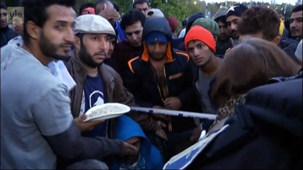 Oulu refugee march 2 Oulu refugee march 2