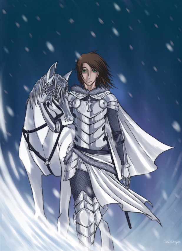 The White Knight rides confidently with his baseball bat, designed for beating those who would dare offend the honor of some dumb bitch... until some bitch gets him thrown in prison.