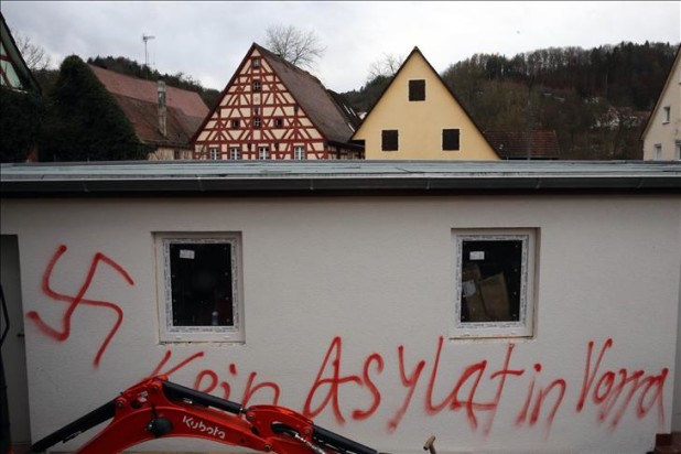 It's even more vexing when you consider the German people even paid for the spraypaint