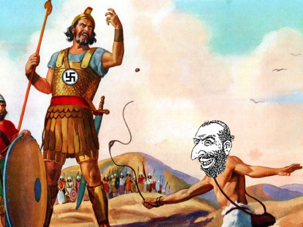 jew kills goliath