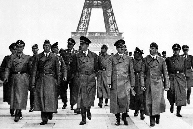 hitler's triumphant tour of paris, 1940 (1)