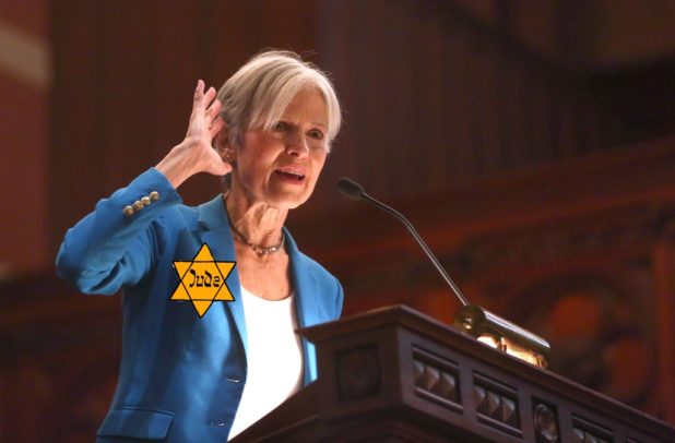 BOSTON - OCTOBER 30: Dr. Jill Stein, Green Party presidential candidate, speaks as a rally at Old South Church in Boston on Oct. 30, 2016. (Photo by Pat Greenhouse/The Boston Globe via Getty Images)