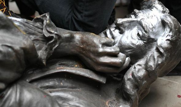 UK: Police Release Demonic Faces of the Mob Destroying the Edward Colston Statue