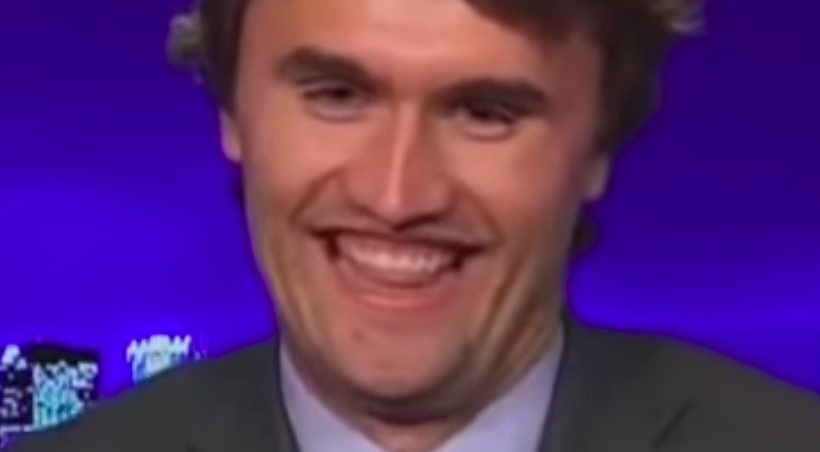 Charlie Kirk is a Repulsive Freak, His Head is Filled with Water