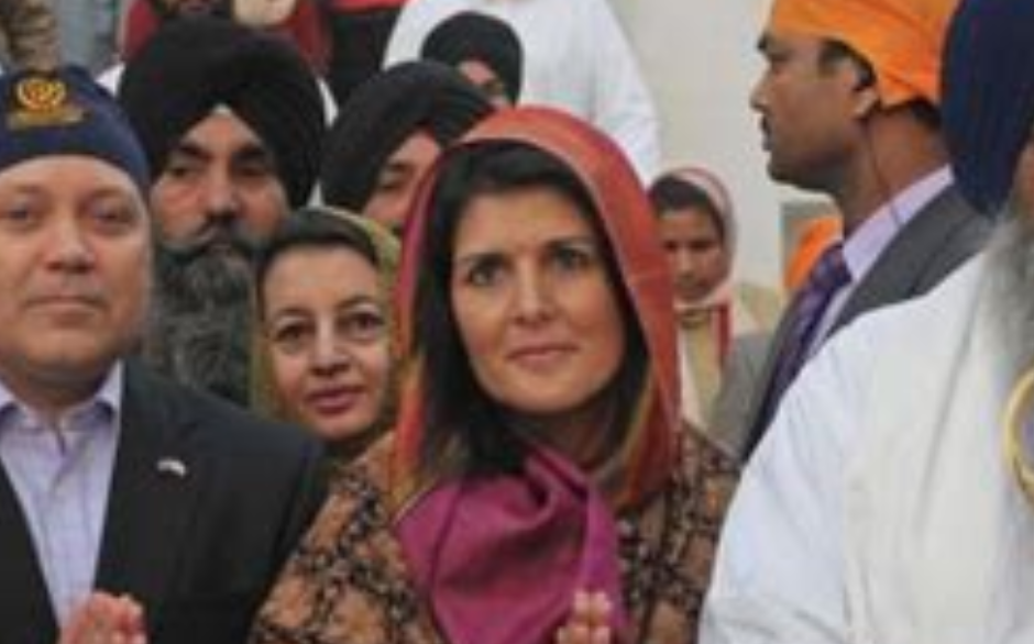 Hindu Harlot “Nikki Haley” Gives a Reach-Around to Sick Homo Lindsey Graham