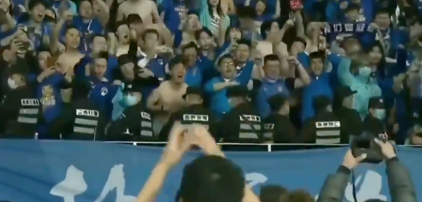 China: 70,000 People in a Football Stadium – No Masks