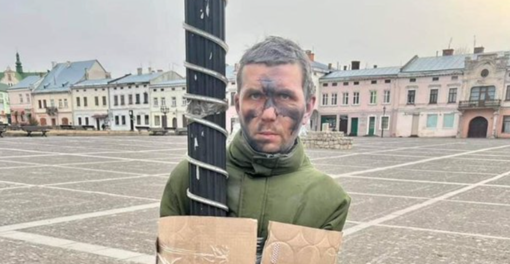 In Unoccupied Ukraine, Everyone is Getting Taped to Posts and Whipped