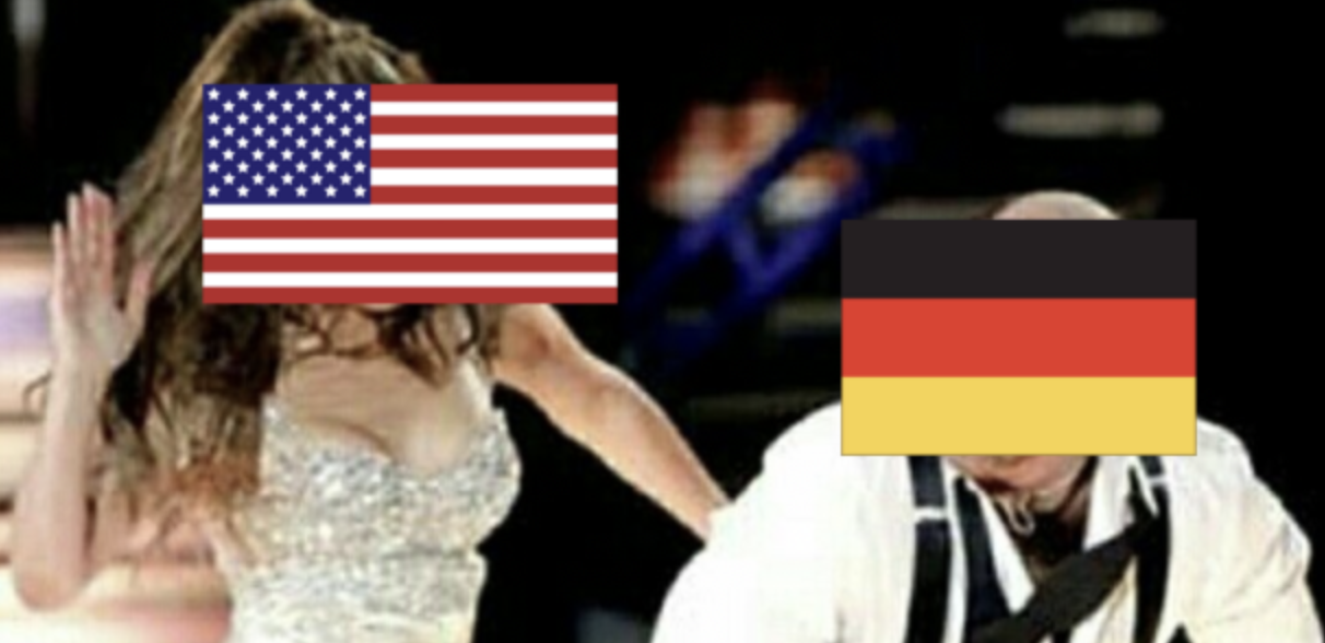 Germany is a Bitch Country. US Destroys Their Entire Industry, They Just Sit There and Take It.