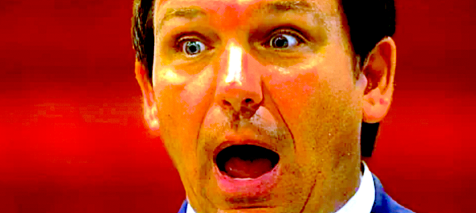The Anagram for “Ron DeSantis” is “Rodent in Ass”