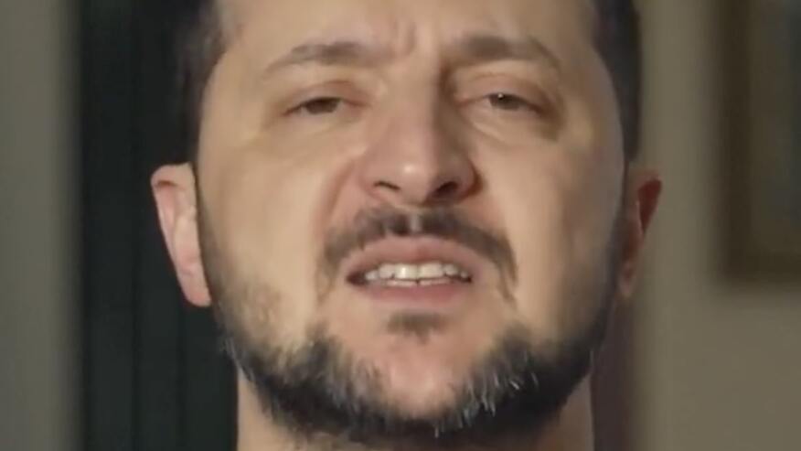 Oscars Refuse to Display Giant Zelensky Face for Second Year in a Row