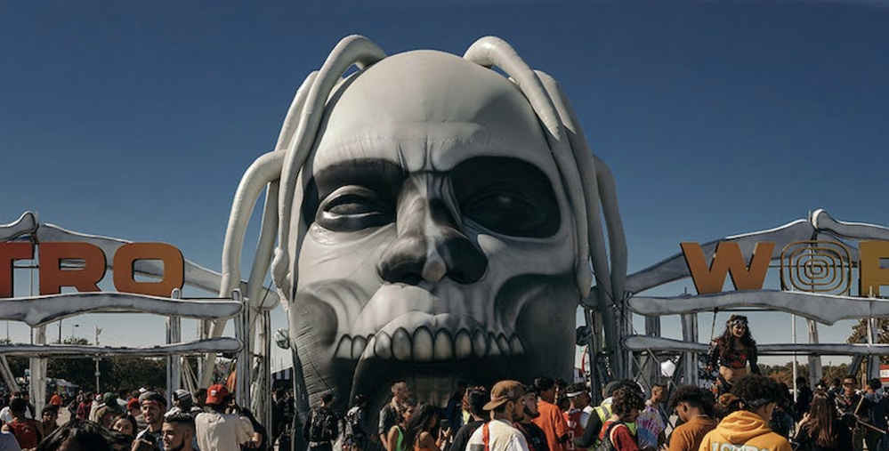 Appearing at Satanic Travis Scott Concert, Kanye West Finishes Full Reintegration with the Jew System